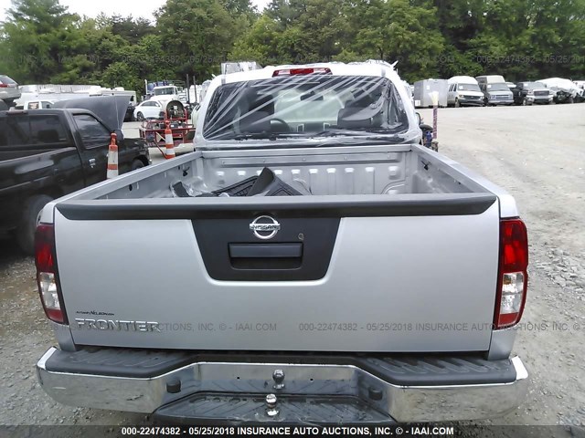1N6BD0CT4GN766231 - 2016 NISSAN FRONTIER S/SV SILVER photo 6