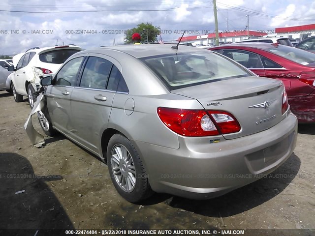 1C3LC56R88N214437 - 2008 CHRYSLER SEBRING TOURING GOLD photo 3