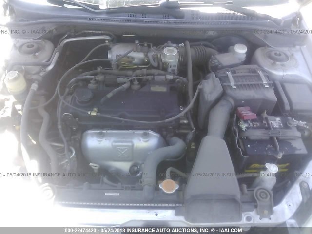 JA3AJ26E76U054573 - 2006 MITSUBISHI LANCER ES SILVER photo 10