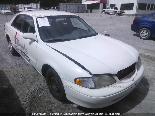 1YVGF22C2X5875524 - 1999 MAZDA 626 ES/LX WHITE photo 1