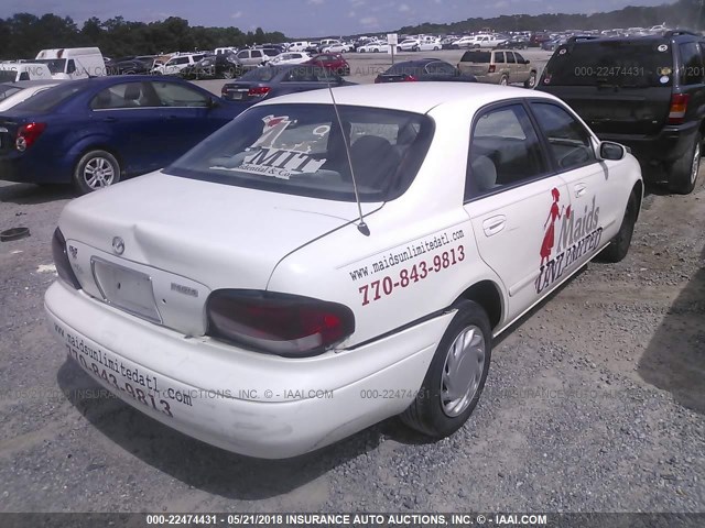 1YVGF22C2X5875524 - 1999 MAZDA 626 ES/LX WHITE photo 4