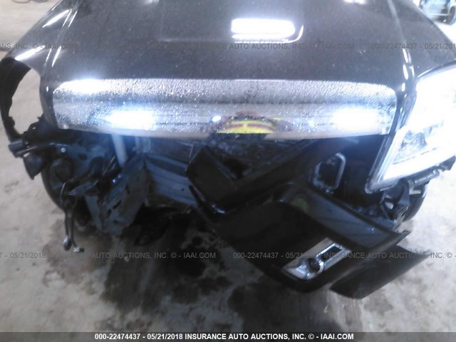 2GKFLWEKXE6283752 - 2014 GMC TERRAIN SLE BLACK photo 6