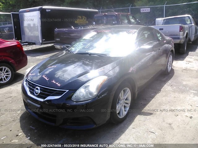 1N4AL2EPXCC144600 - 2012 NISSAN ALTIMA S BLACK photo 2