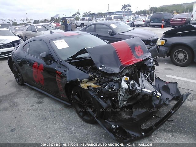 JF1ZNAA1XG9705227 - 2016 TOYOTA SCION FR-S BLACK photo 1