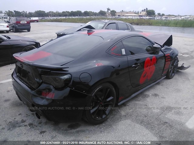 JF1ZNAA1XG9705227 - 2016 TOYOTA SCION FR-S BLACK photo 4