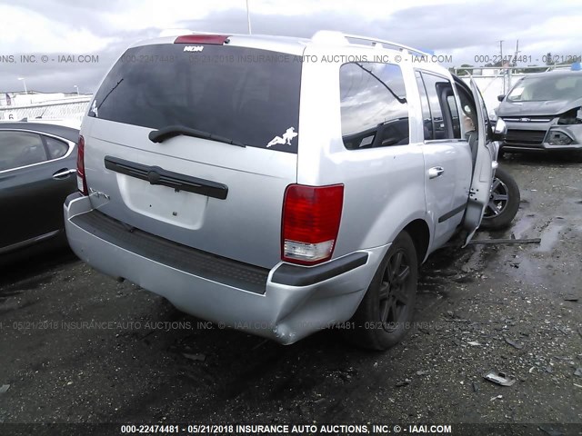 1A8HX58P97F528603 - 2007 CHRYSLER ASPEN LIMITED SILVER photo 4