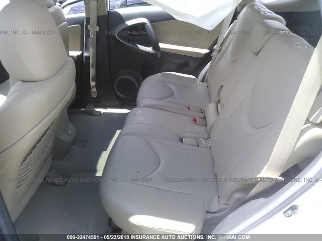 2T3YK4DV0CW015205 - 2012 TOYOTA RAV4 LIMITED أبيض صورة 8