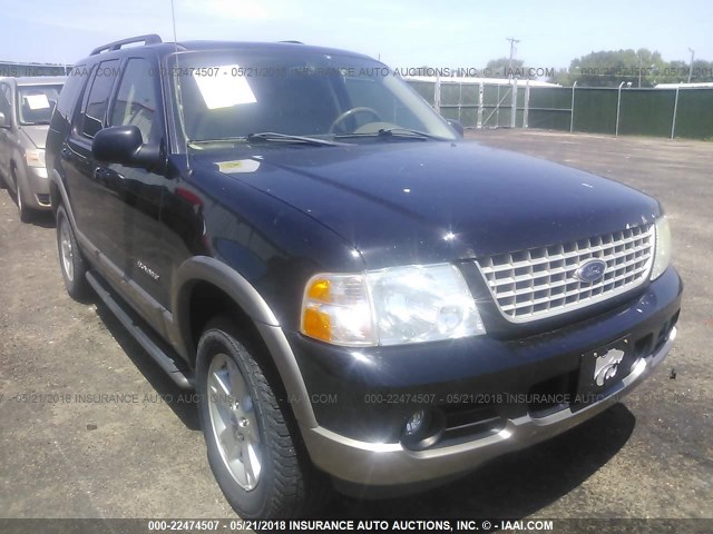 1FMDU74W54ZA93074 - 2004 FORD EXPLORER EDDIE BAUER BLACK photo 1