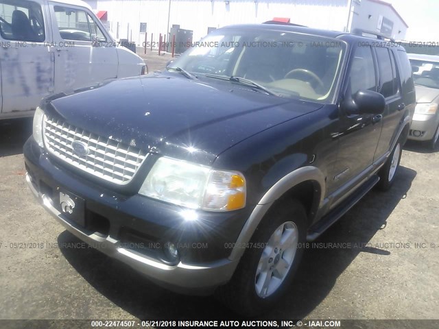 1FMDU74W54ZA93074 - 2004 FORD EXPLORER EDDIE BAUER BLACK photo 2