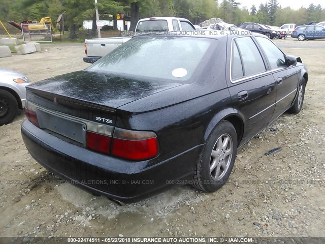 1G6KY5494XU932618 - 1999 CADILLAC SEVILLE STS BLACK photo 4