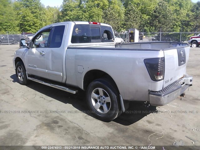 1N6AA06C69N305177 - 2009 NISSAN TITAN XE/SE/LE/PRO-4X SILVER photo 3