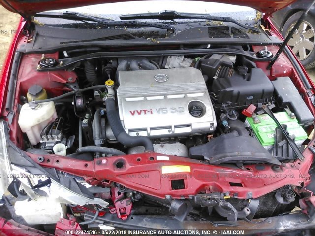 4T1CA38P95U045463 - 2005 TOYOTA CAMRY SOLARA SE/SLE 红色 照片 10