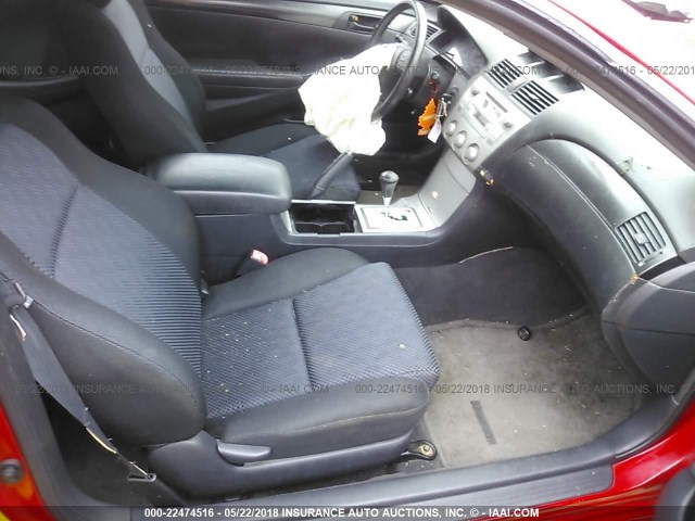 4T1CA38P95U045463 - 2005 TOYOTA CAMRY SOLARA SE/SLE 红色 照片 5
