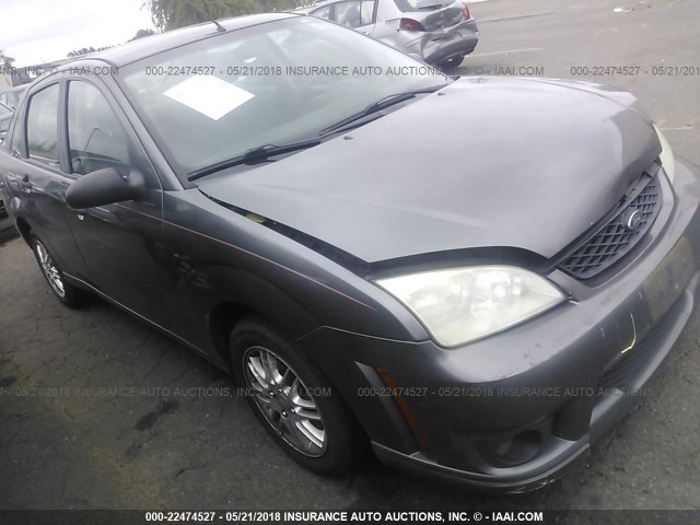 1FAFP34N87W134684 - 2007 FORD FOCUS ZX4/S/SE/SES 灰色 照片 1