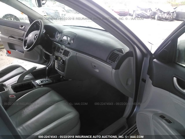 5NPEU46FX6H027540 - 2006 HYUNDAI SONATA GLS/LX GRAY photo 5