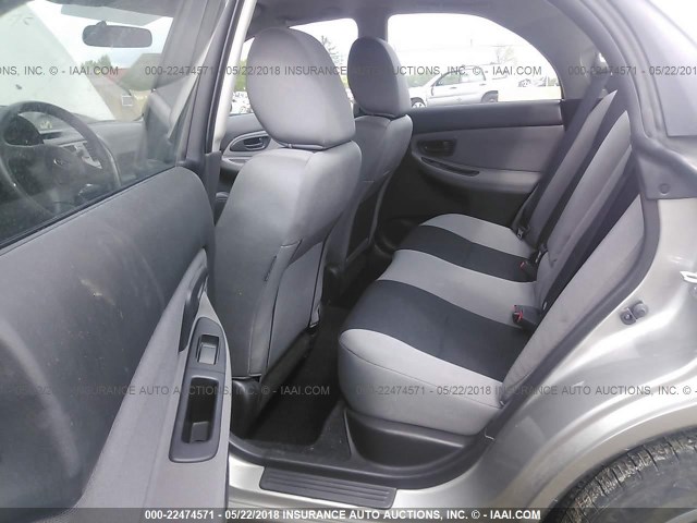 JF1GD61667H522321 - 2007 SUBARU IMPREZA 2.5I SILVER photo 8