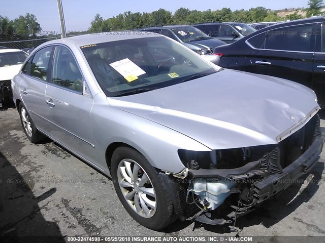 KMHFC46F96A079395 - 2006 HYUNDAI AZERA SE/LIMITED SILVER photo 1