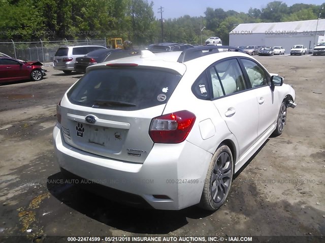 JF1GPAS6XG8207997 - 2016 SUBARU IMPREZA SPORT WHITE photo 4