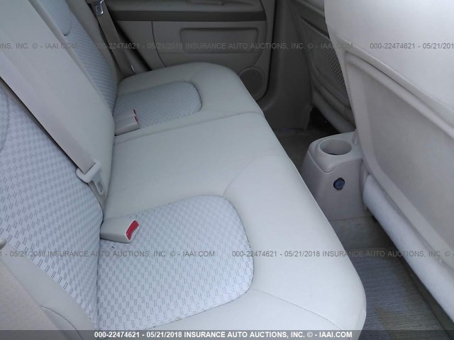 3GNDA33D98S650777 - 2008 CHEVROLET HHR LS BLUE photo 8