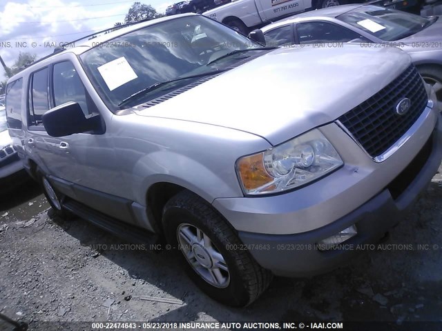 1FMPU16WX3LB65363 - 2003 FORD EXPEDITION XLT SILVER photo 1