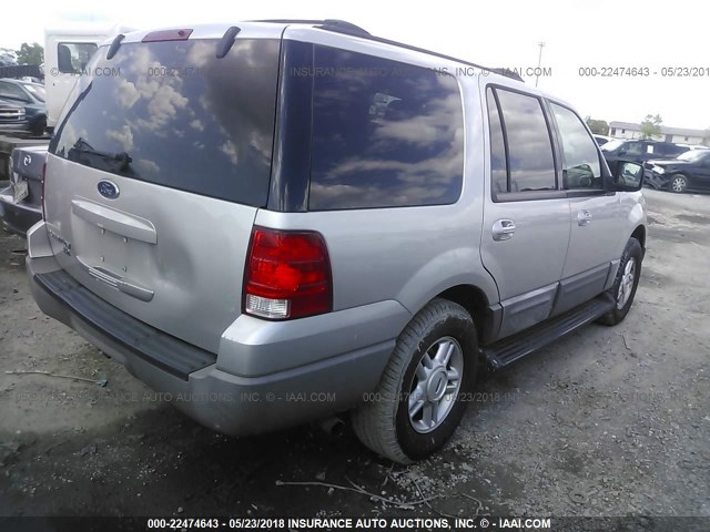 1FMPU16WX3LB65363 - 2003 FORD EXPEDITION XLT SILVER photo 4