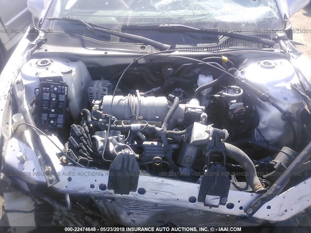 2G2WP582X71159149 - 2007 PONTIAC GRAND PRIX SILVER photo 10