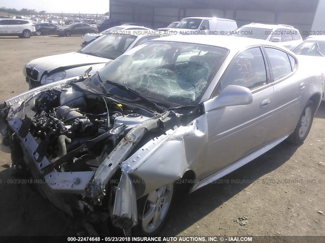 2G2WP582X71159149 - 2007 PONTIAC GRAND PRIX SILVER photo 2