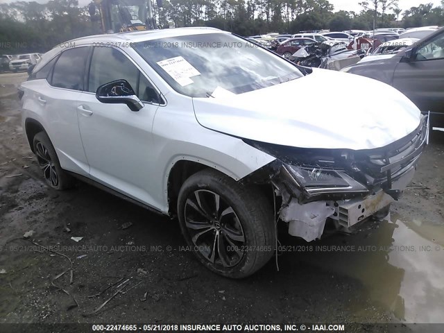 2T2ZZMCA1JC098628 - 2018 LEXUS RX 350/BASE/F SPORT WHITE photo 1