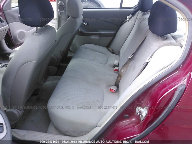 1G1ZS51F66F277574 - 2006 CHEVROLET MALIBU LS წითელი ფოტო 8