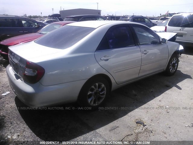 4T1BE32K93U735496 - 2003 TOYOTA CAMRY LE/XLE/SE 银色 照片 4