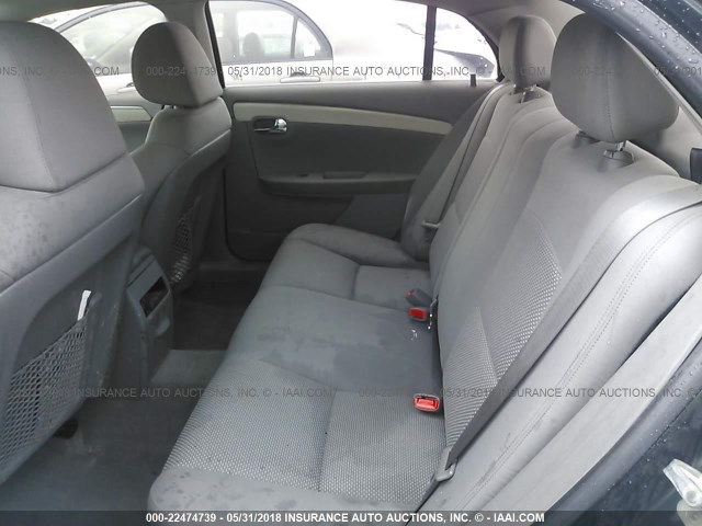 1G1ZC5EB9AF156258 - 2010 CHEVROLET MALIBU 1LT 黑色 照片 8