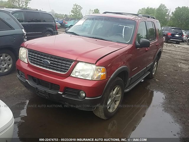 1FMZU73K84ZA38042 - 2004 FORD EXPLORER XLT/XLT SPORT/NBX RED photo 2