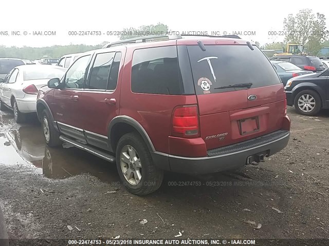 1FMZU73K84ZA38042 - 2004 FORD EXPLORER XLT/XLT SPORT/NBX 红色 照片 3