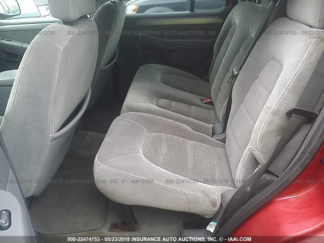 1FMZU73K84ZA38042 - 2004 FORD EXPLORER XLT/XLT SPORT/NBX 红色 照片 8
