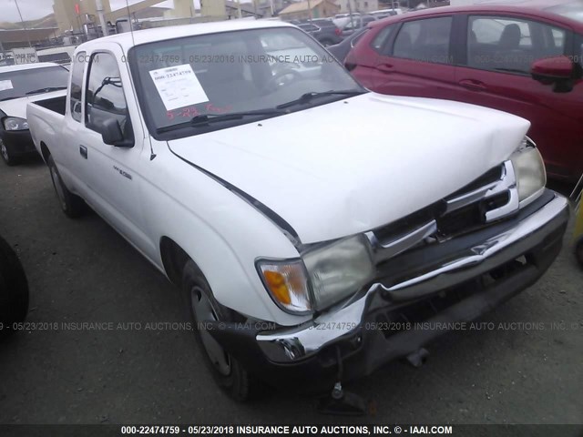 4TAVL52N0XZ501510 - 1999 TOYOTA TACOMA XTRACAB WHITE photo 1