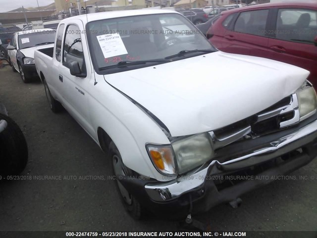 4TAVL52N0XZ501510 - 1999 TOYOTA TACOMA XTRACAB WHITE photo 6