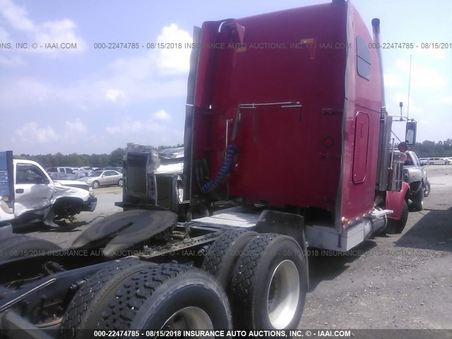 1FUJAPCK36DU34432 - 2006 FREIGHTLINER FLD132XL CLASSIC FLD132 XL CLASSIC RED photo 4