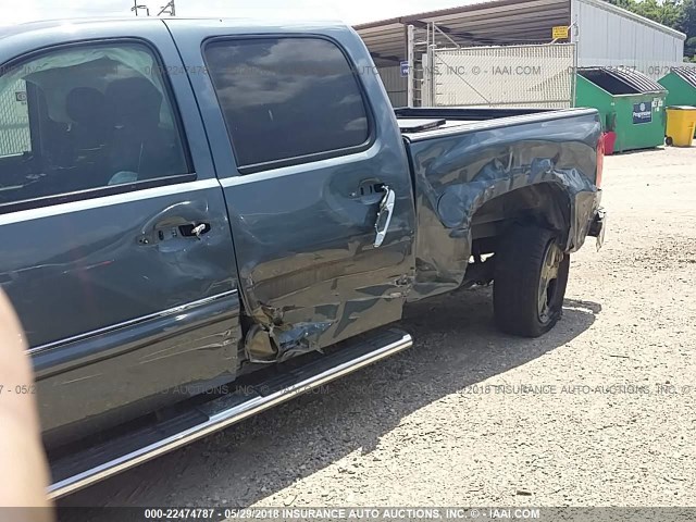 3GCPCSE02BG331395 - 2011 CHEVROLET SILVERADO C1500 LT BLUE photo 6