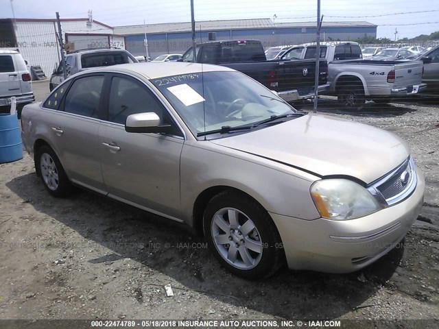 1FAHP24117G136979 - 2007 FORD FIVE HUNDRED SEL TAN photo 1