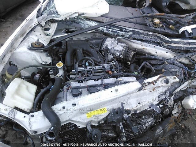 4T1BF32K54U081482 - 2004 TOYOTA CAMRY LE/XLE/SE WHITE photo 10
