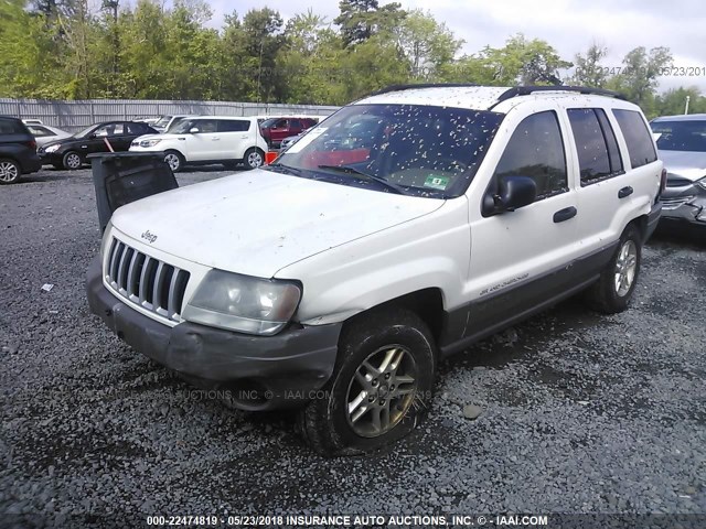 1J4GW48S14C152152 - 2004 JEEP GRAND CHEROKEE LAREDO/COLUMBIA/FREEDOM 白色 照片 2