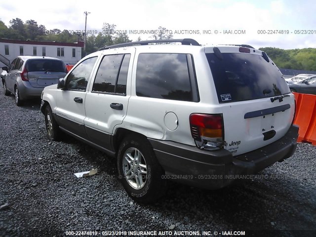 1J4GW48S14C152152 - 2004 JEEP GRAND CHEROKEE LAREDO/COLUMBIA/FREEDOM 白色 照片 3