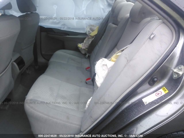 4T1BF1FK2GU573499 - 2016 TOYOTA CAMRY LE/XLE/SE/XSE 灰色 照片 8