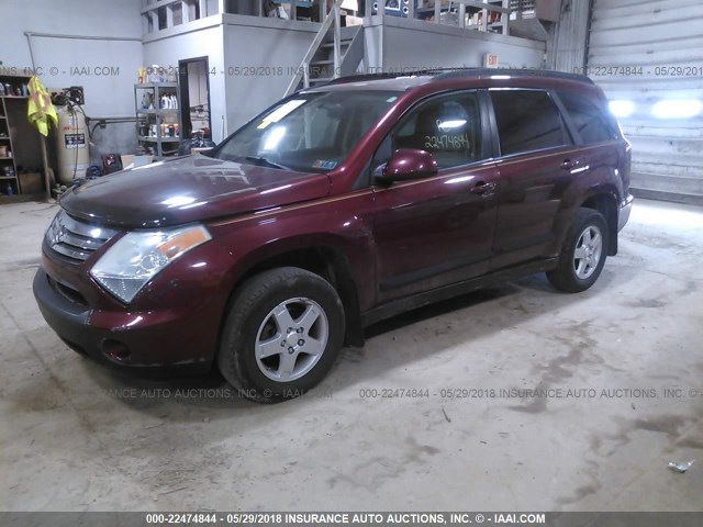 2S3DA217176120866 - 2007 SUZUKI XL7 BURGUNDY photo 2