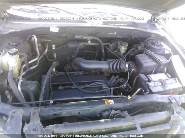 4F2YZ92B64KM29942 - 2004 MAZDA TRIBUTE DX 蓝色 照片 10