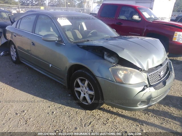 1N4AL11D35N427191 - 2005 NISSAN ALTIMA S/SL GREEN photo 1