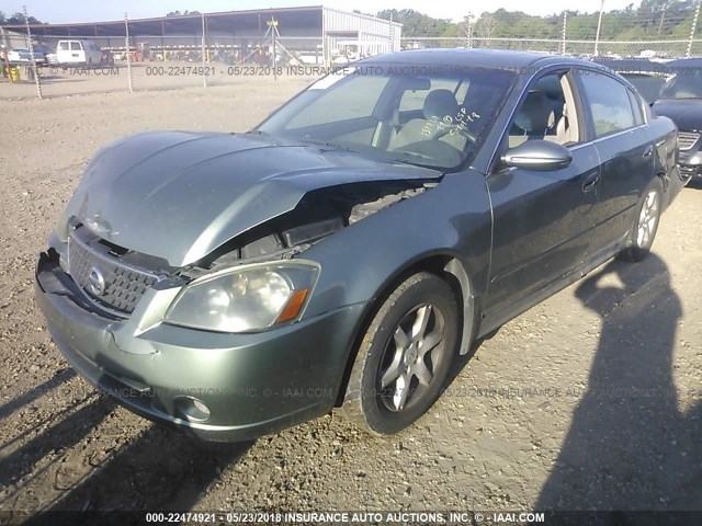 1N4AL11D35N427191 - 2005 NISSAN ALTIMA S/SL GREEN photo 2