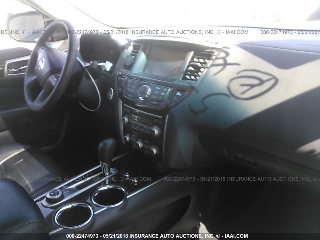 5N1AR2MM4FC675680 - 2015 NISSAN PATHFINDER S/SV/SL/PLATINUM 蓝色 照片 5