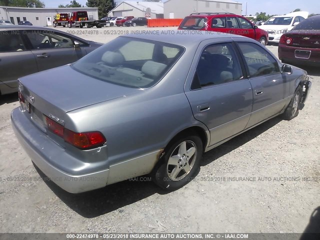 JT2BG22K910533392 - 2001 TOYOTA CAMRY CE/LE/XLE ნაცრისფერი ფოტო 4
