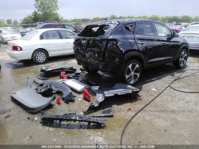 KM8J33A25GU058147 - 2016 HYUNDAI TUCSON LIMITED/SPORT AND ECO/SE BLACK photo 4